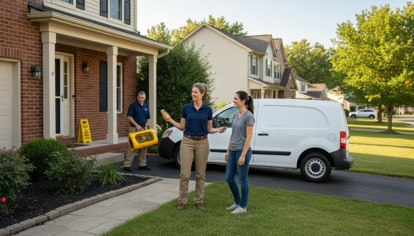 Water restoration image for Fire And Smoke Damage Restoration in Douglas, MA